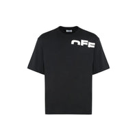Off-White Black Cotton T-Shirt