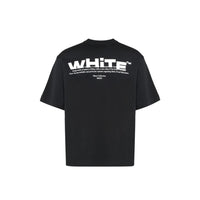 Off-White Black Cotton T-Shirt