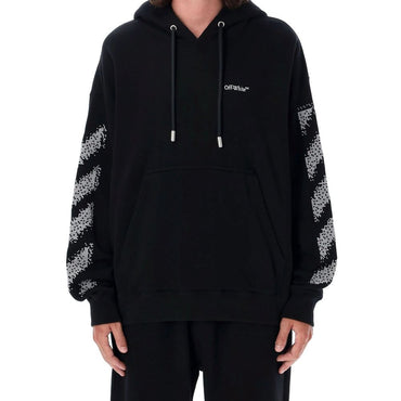 Off-White Black Cotton Sweatshirt