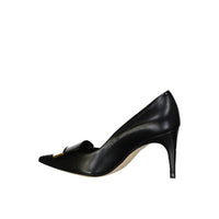 Sergio Rossi Black Calfskin High Heel Pumps