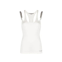 Stella McCartney White Cotton Tank Tops