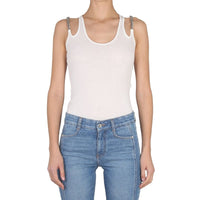 Stella McCartney White Cotton Tank Tops