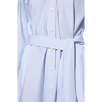 Stella McCartney Blue Cotton Casual Dress