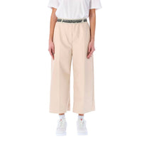 Stella McCartney Beige Viscose Cropped Pants