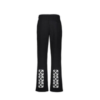 Off-White Black Cotton Athletic Pants