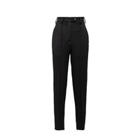 Prada Black Virgin Wool Casual Pants