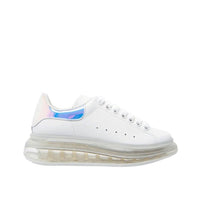 Alexander McQueen White Calfskin Chunky Sneakers