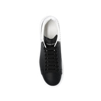Alexander McQueen Black Calfskin Chunky Sneakers