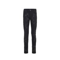 Amiri Gray Cotton Skinny Jeans