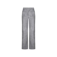 Amiri Gray Leather Pants