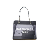 Balenciaga Black Polyester Tote Bag