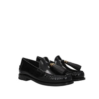 Dior Black Calfskin Slip-On Loafers