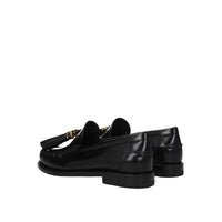 Dior Black Calfskin Slip-On Loafers