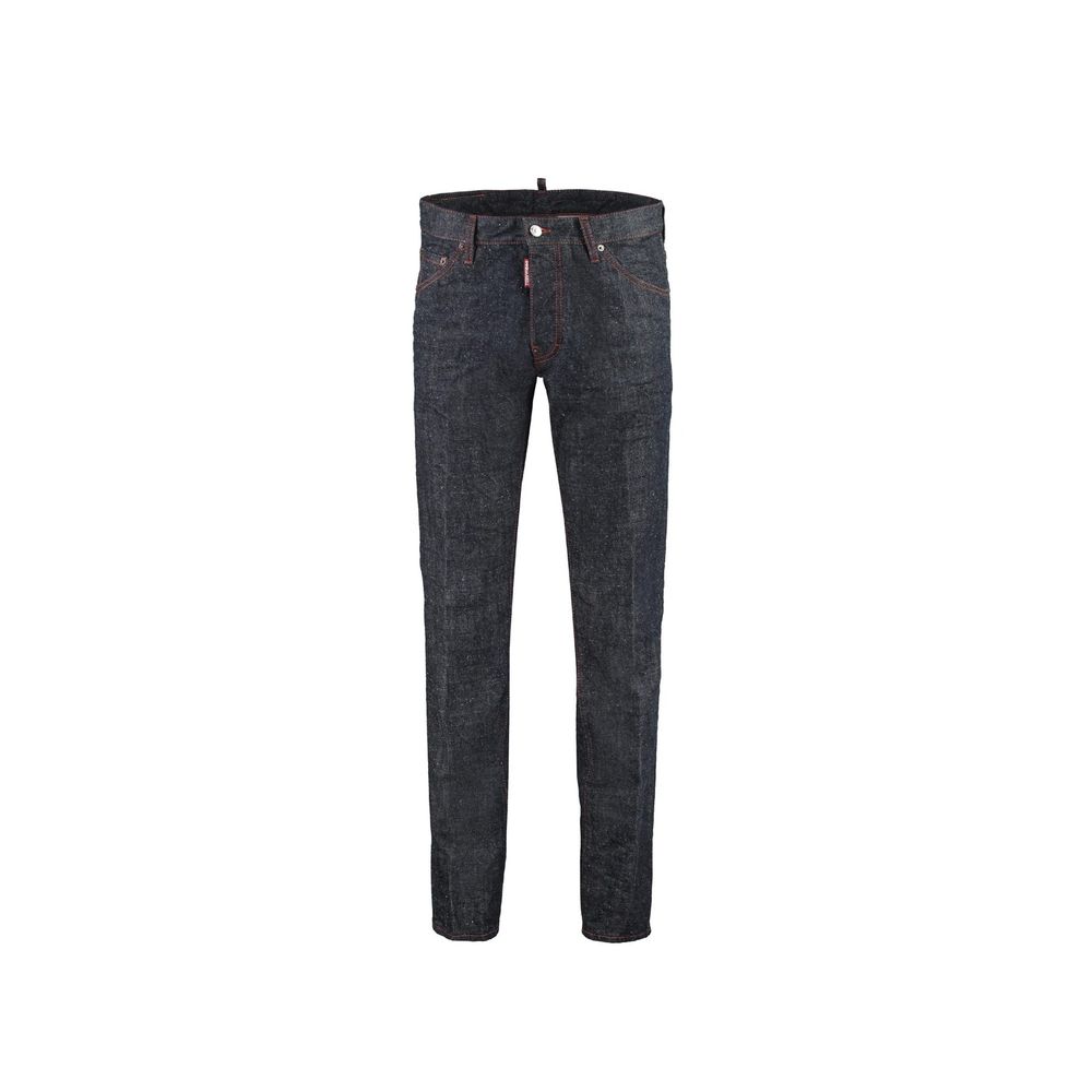 Dsquared² Blue Cotton Skinny Jeans