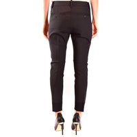 Dsquared² Black Wool Dress Pants