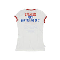 Dsquared² White Cotton T-Shirt