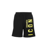 Dsquared² Black Cotton Shorts