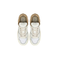 Autry White Leather Low Top Sneakers