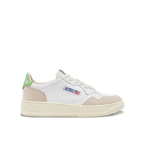 Autry White Leather Low Top Sneakers