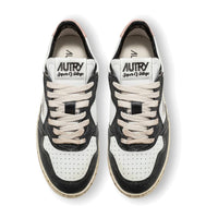 Autry White Leather Low Top Sneakers