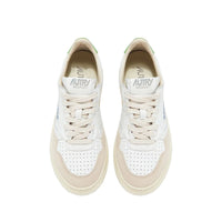Autry White Leather Low Top Sneakers