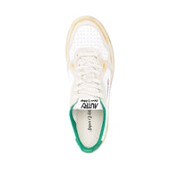 Autry White Leather Low Top Sneakers