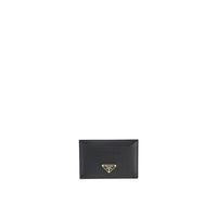 Prada Black Calfskin Cardholder