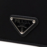 Prada Black Nylon Cardholder