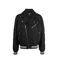 Balmain Black Polyester Bomber