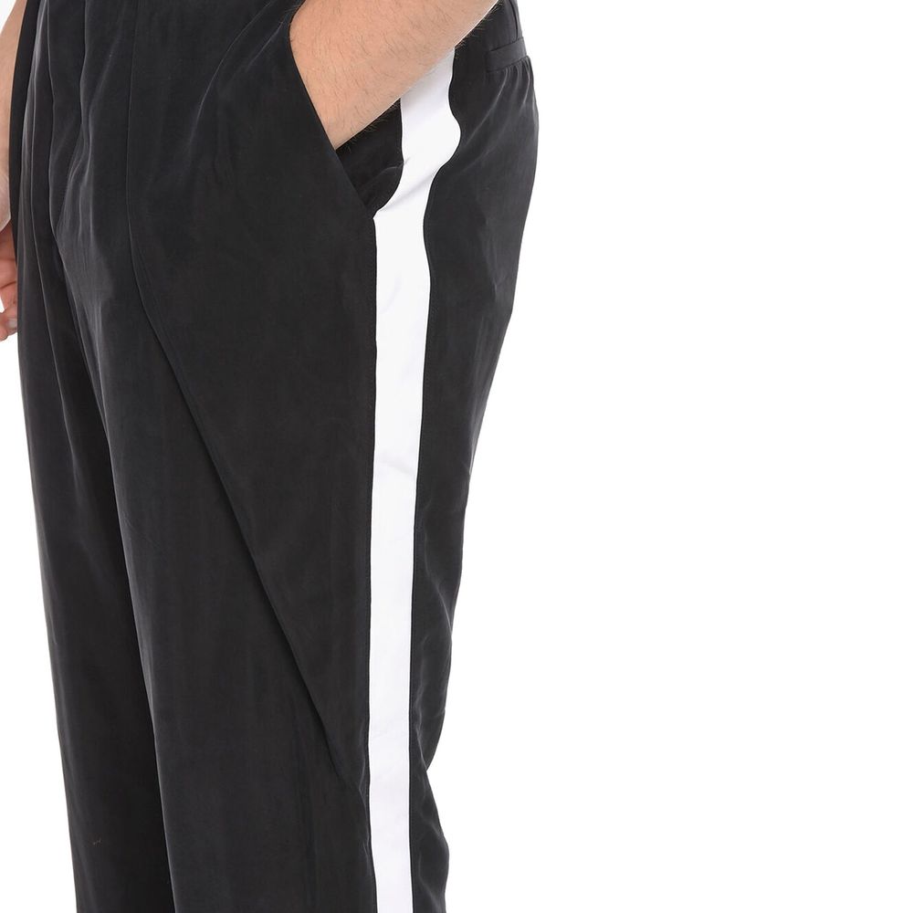 Balmain Black Copper Cropped Pants