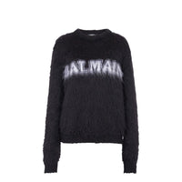 Balmain Black Mohair Sweatshirt