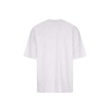 Balmain White Cotton T-Shirt