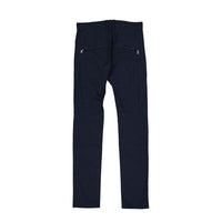 Balmain Blue Cotton Casual Pants