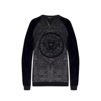 Balmain Black Elastane Sweatshirt
