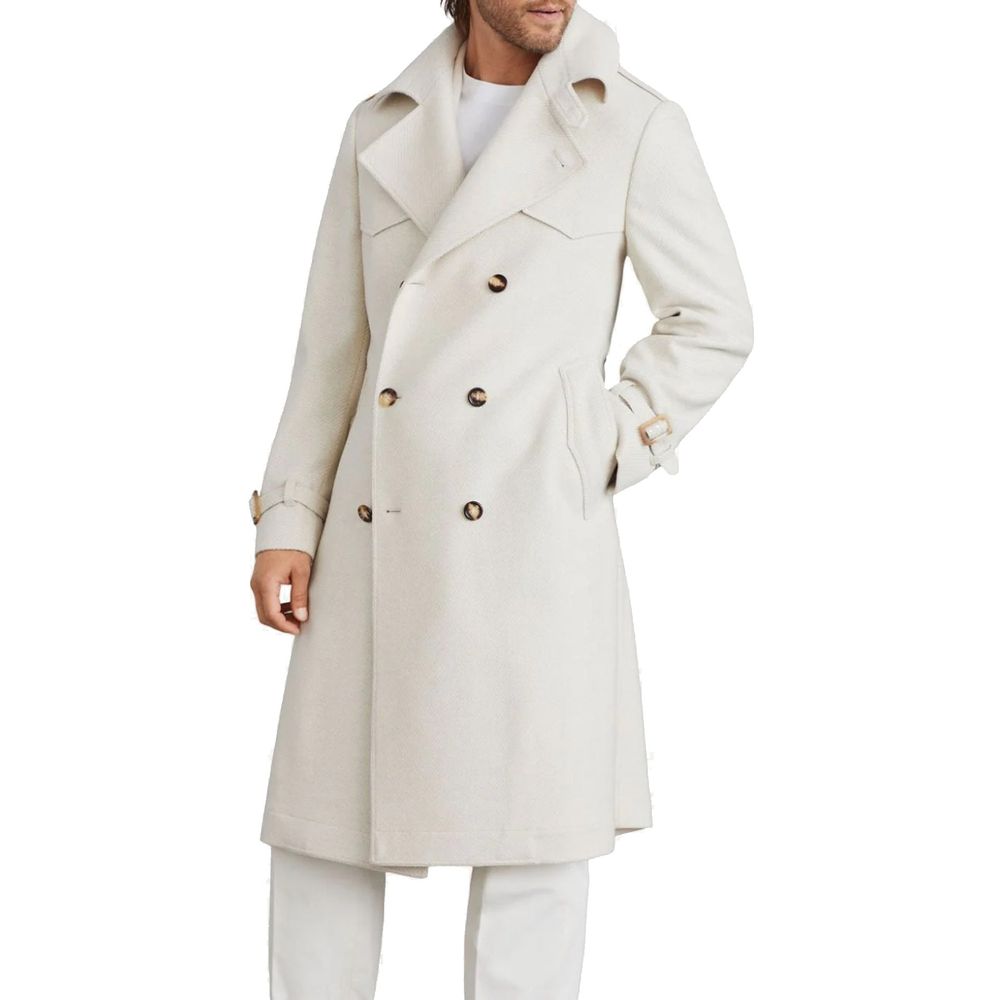 Brunello Cucinelli Beige Cashmere Coat