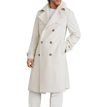 Brunello Cucinelli Beige Cashmere Coat