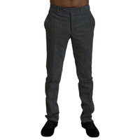 BENCIVENGA Black Cotton Dress Pants