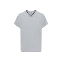 Brunello Cucinelli White Cotton T-Shirt
