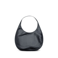 Courrèges Black Calf Leather Bos Taurus Shoulder Bag