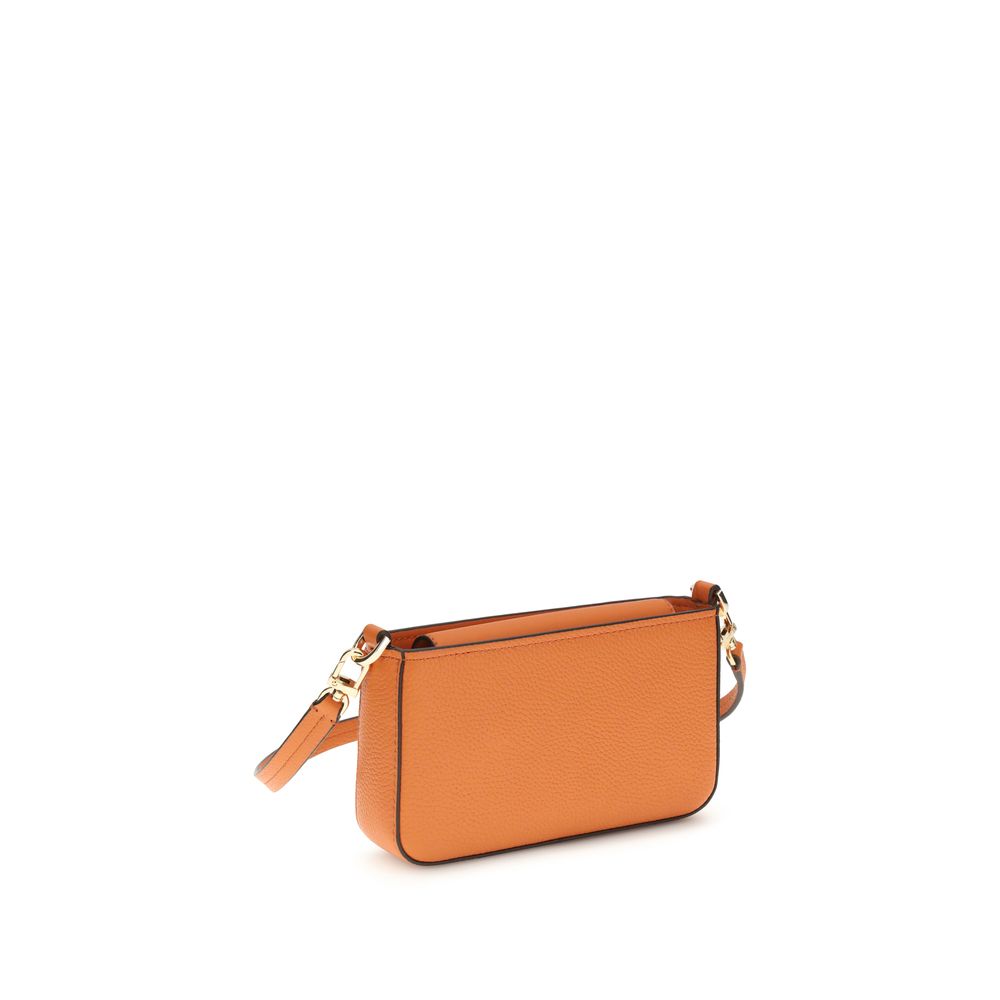 Michael Kors Orange Calf Leather Bos Taurus Wallet