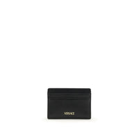 Versace Black Calf Leather Bos Taurus Wallet