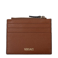 Versace Brown Leather Wallet