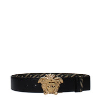 Versace Green Polyester Regular Belt