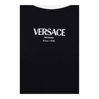 Versace Black Viscose T-Shirt