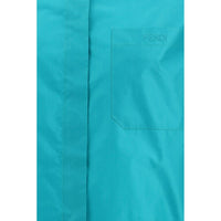 Fendi Light Blue Silk Dress Shirt