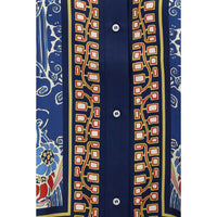 La Double J Multicolor Silk Pattern Shirt