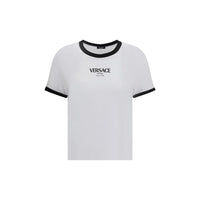 Versace White Viscose T-Shirt
