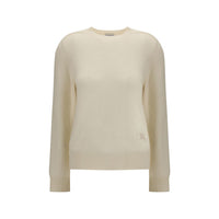 Burberry Cream Cashmere Cashmere Sweater