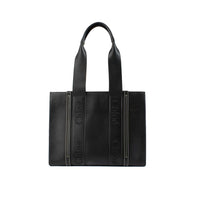 Chloé Black Leather Tote Bag