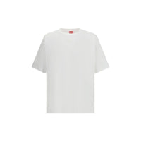 Diesel White Cotton T-Shirt